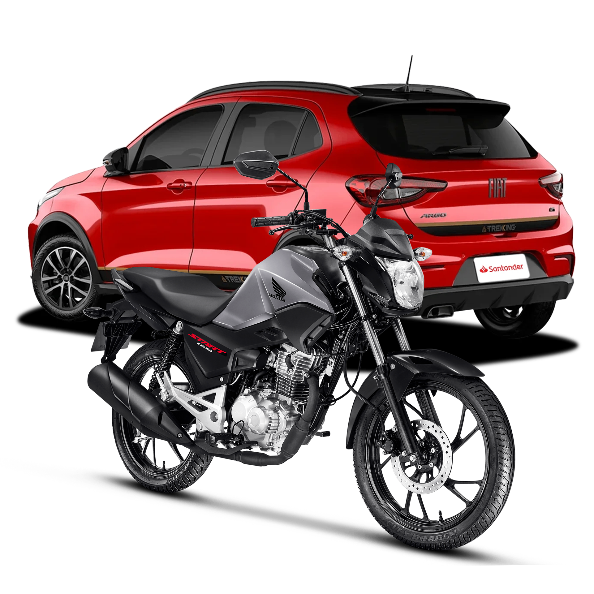 Carros e motos do Feirão Limpa Pátio